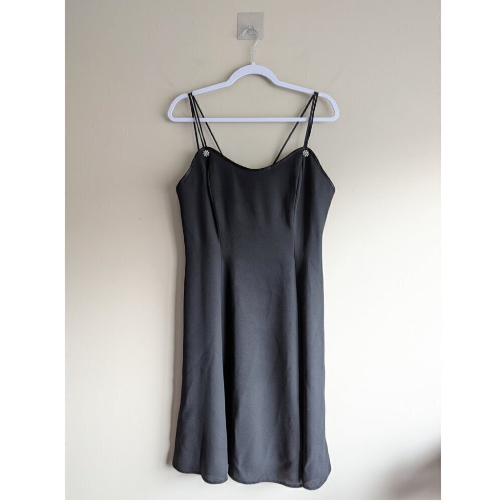 Vintage dart strappy mini dress